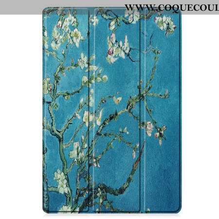 Smart Case Samsung Galaxy Tab S9 Plus Fleurs d'Abricot