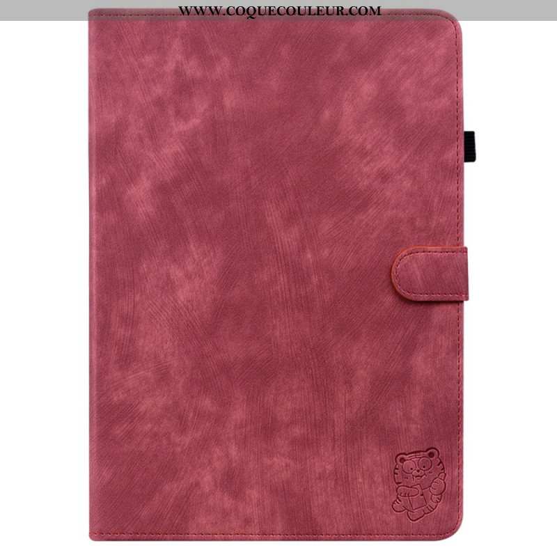 Housse Samsung Galaxy Tab S9 / S9 FE Motif Tigre