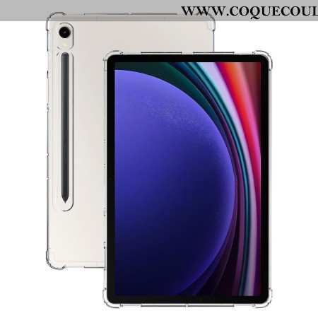 Coque Samsung Galaxy Tab S9 Transparente Coins Renforcés