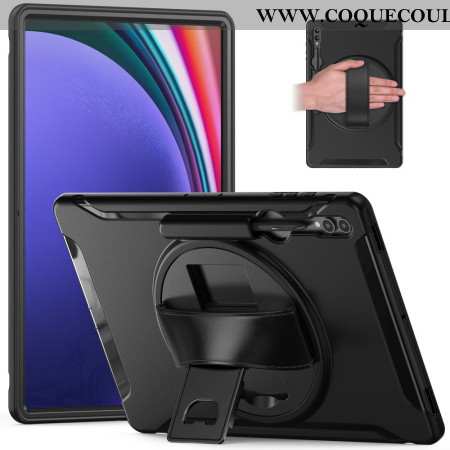 Coque Samsung Galaxy Tab S9 Ultra / S8 Ultra Support Rotatif et Sangle Manuelles