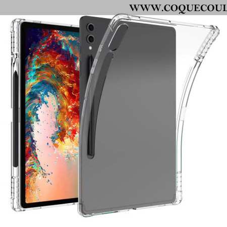 Coque Samsung Galaxy Tab S9 Ultra Transparente Porte-Stylet