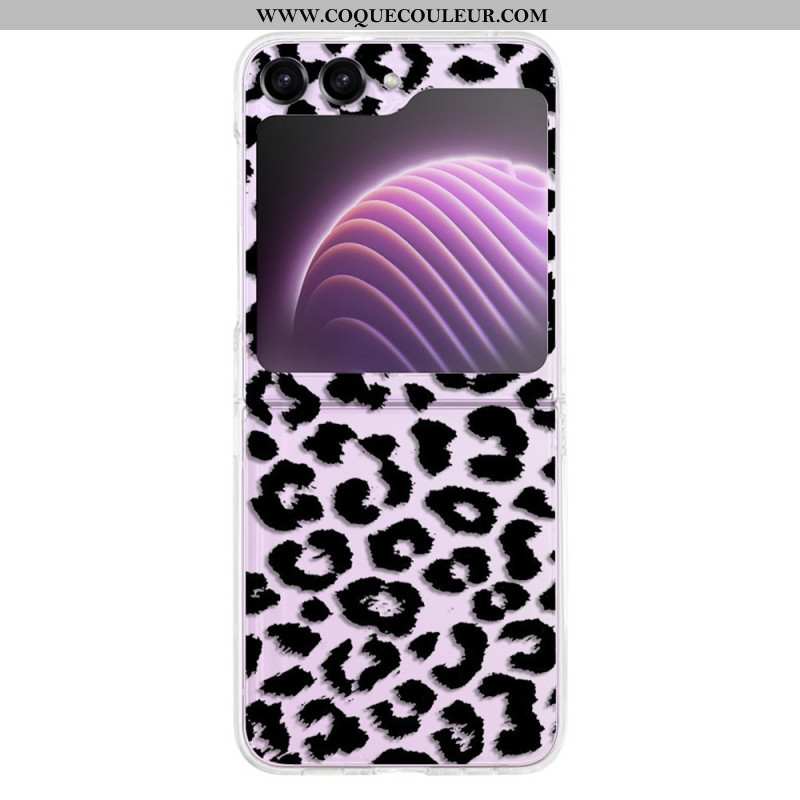 Coque Samsung Galaxy Z Flip 5 Transparente Empreintes