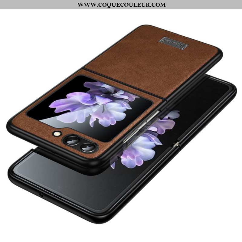 Coque Samsung Galaxy Z Flip 5 Simili Cuir SULADA