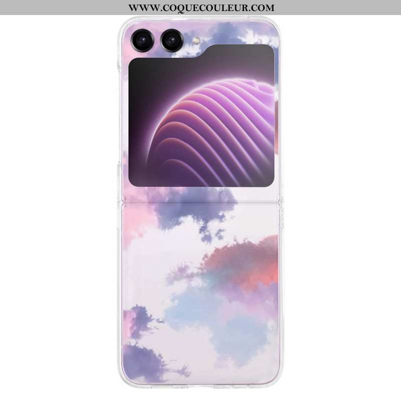 Coque Samsung Galaxy Z Flip 5 Transparente Ciel