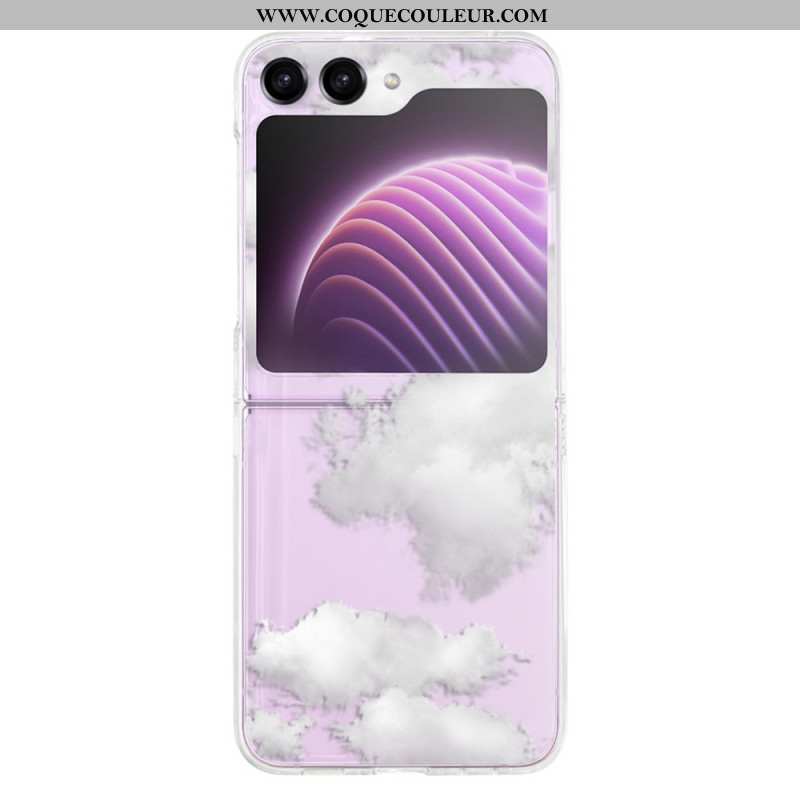 Coque Samsung Galaxy Z Flip 5 Transparente Ciel