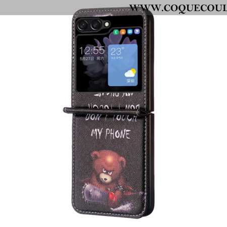 Coque Samsung Galaxy Z Flip 5 Ours Dangereux