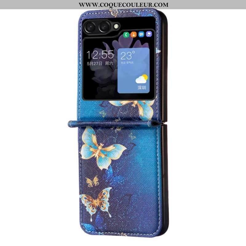 Coque Samsung Galaxy Z Flip 5 Papillons