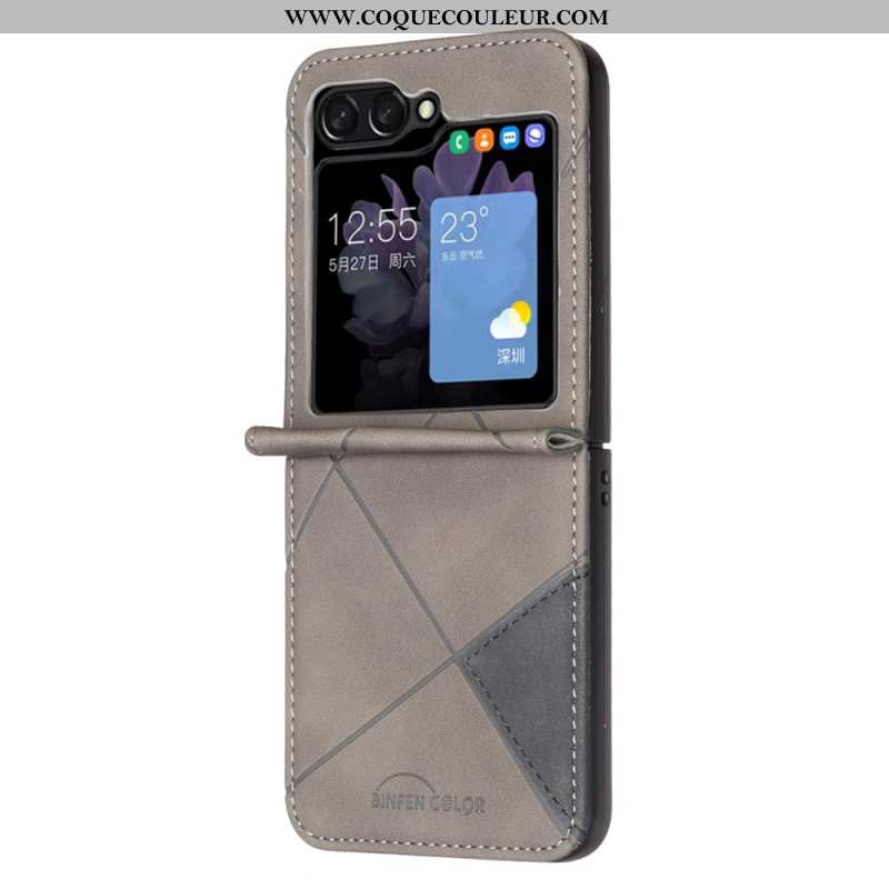 Coque Samsung Galaxy Z Flip 6 Géométrique