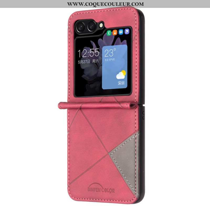 Coque Samsung Galaxy Z Flip 6 Géométrique