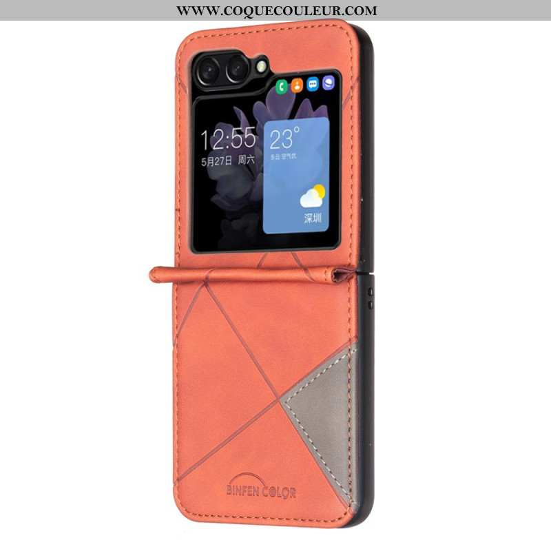 Coque Samsung Galaxy Z Flip 6 Géométrique