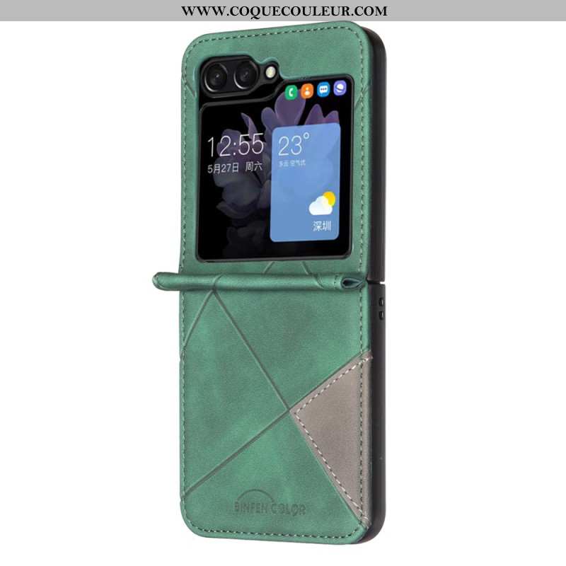 Coque Samsung Galaxy Z Flip 6 Géométrique