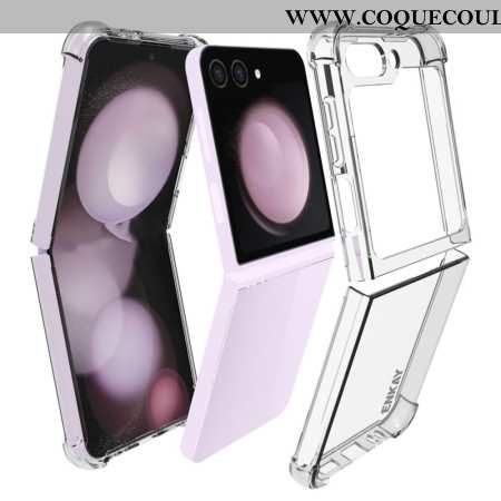 Coque Samsung Galaxy Z Flip 6 Transparente Coins Renforcés ENKAY