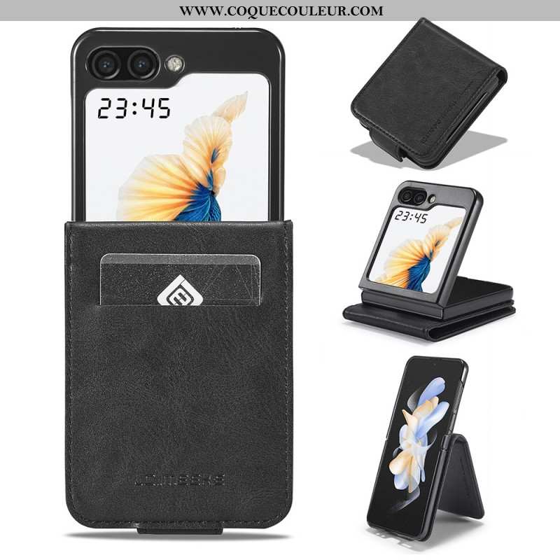 Étui Samsung Galaxy Z Flip 6 Porte-Cartes Blocage RFID LC.IMEEKE