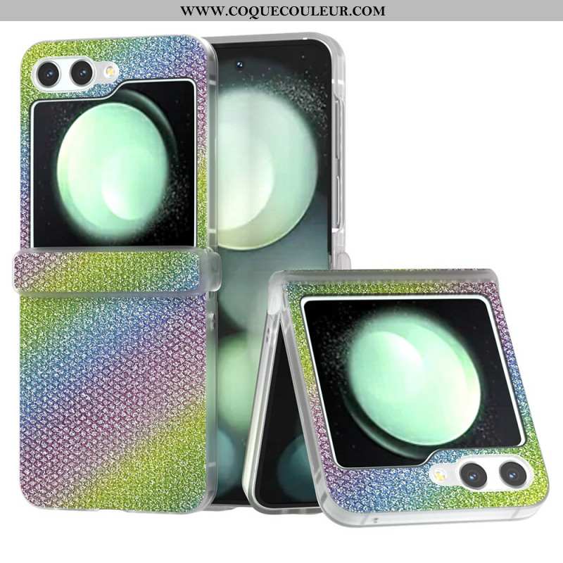 Coque Samsung Galaxy Z Flip 6 Paillettes Discrètes