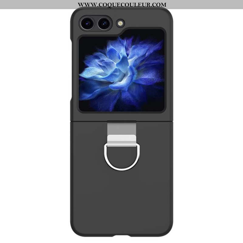 Coque Samsung Galaxy Z Flip 6 Rigide Anneau Métallique