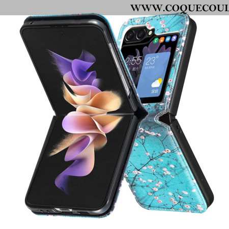 Coque Samsung Galaxy Z Flip 6 Fleurs de Prunier