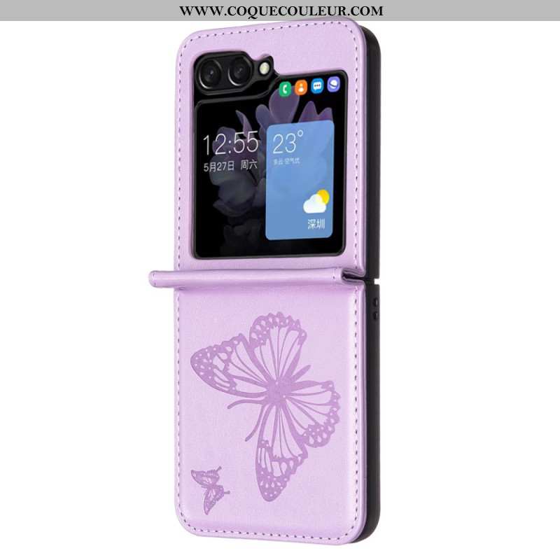 Coque Samsung Galaxy Z Flip 6 Motif Papillons