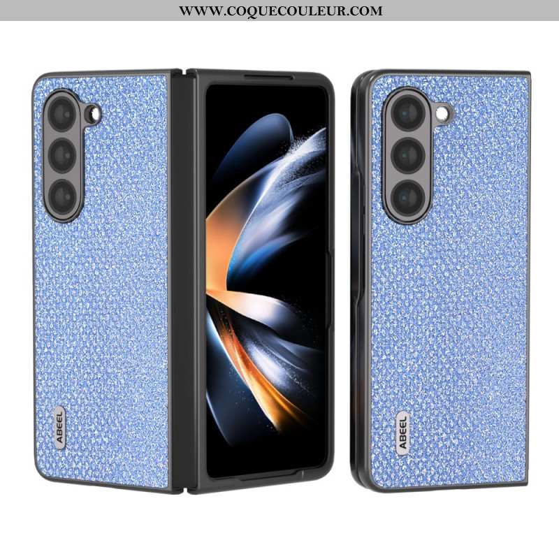 Coque Samsung Galaxy Z Fold 5 Simili Cuir ABEEL