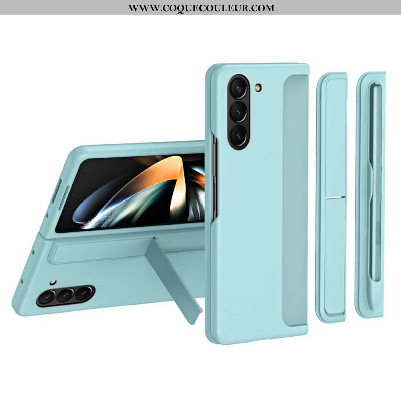 Coque Samsung Galaxy Z Fold 5 avec Support et Porte-Stylet