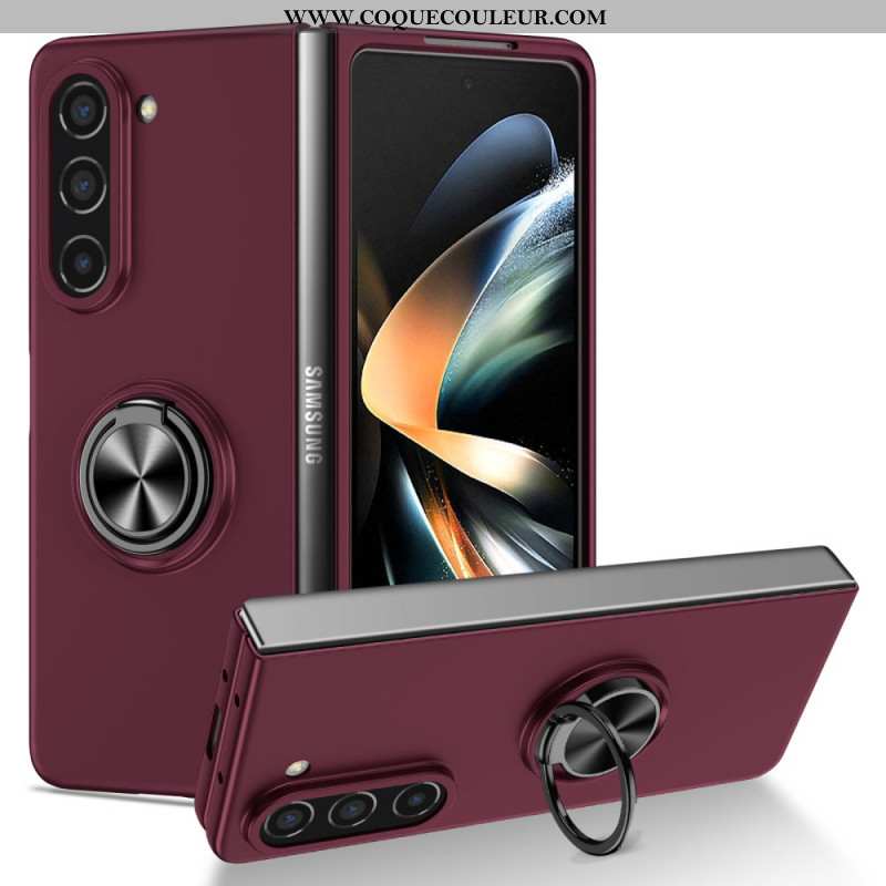 Coque Samsung Galaxy Z Fold 5 Basic Color Anneau