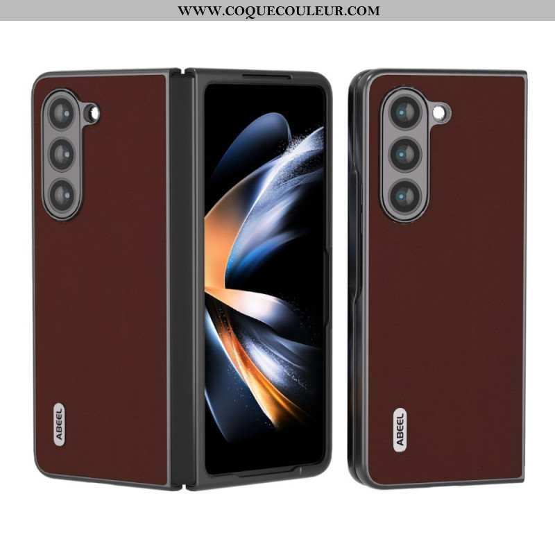 Coque Samsung Galaxy Z Fold 5 Cuir ABEEL