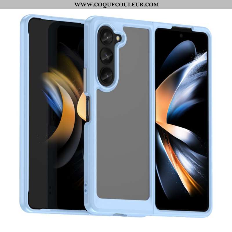 Coque Samsung Galaxy Z Fold 5 Rebords Silicone