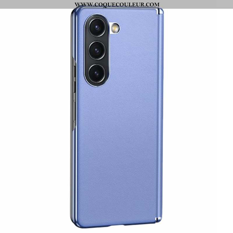 Coque Samsung Galaxy Z Fold 6 Protection pour Charnière Effet Métal