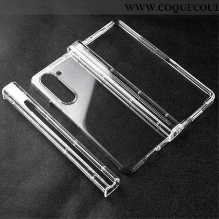 Coque Samsung Galaxy Z Fold 6 Transparente 3 Pièces