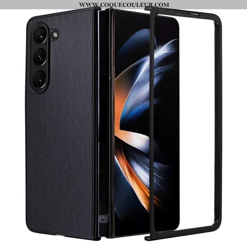 Coque Samsung Galaxy Z Fold 6 Effet Cuir