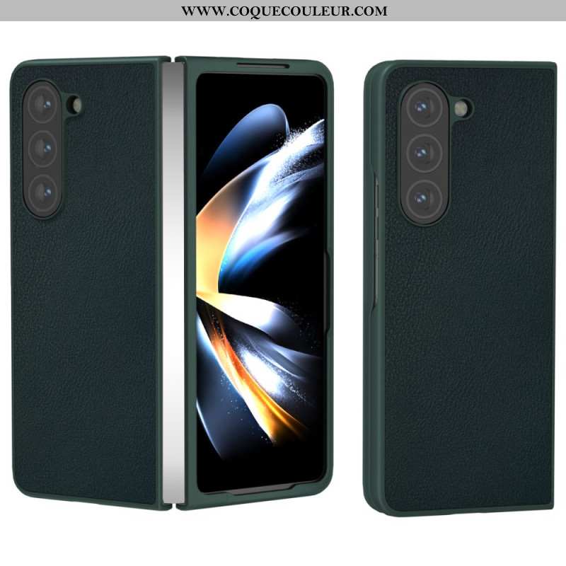 Coque Samsung Galaxy Z Fold 6 Effet Cuir