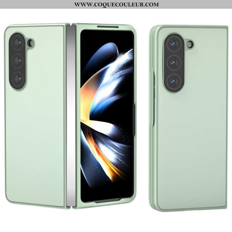 Coque Samsung Galaxy Z Fold 6 Effet Cuir