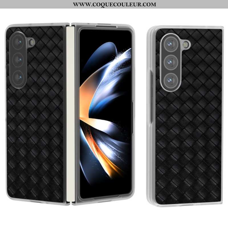 Coque Samsung Galaxy Z Fold 6 Texture Tissée