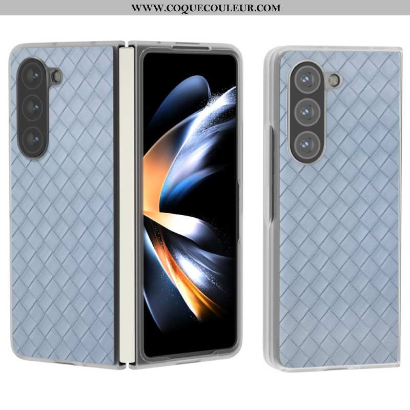 Coque Samsung Galaxy Z Fold 6 Texture Tissée