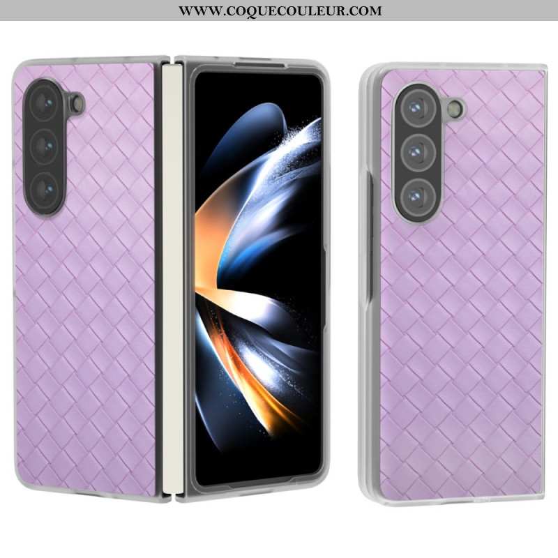 Coque Samsung Galaxy Z Fold 6 Texture Tissée