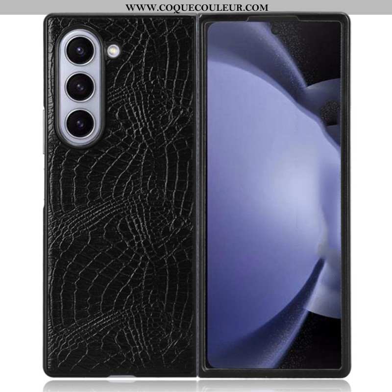 Coque Samsung Galaxy Z Fold 6 Effet Cuir