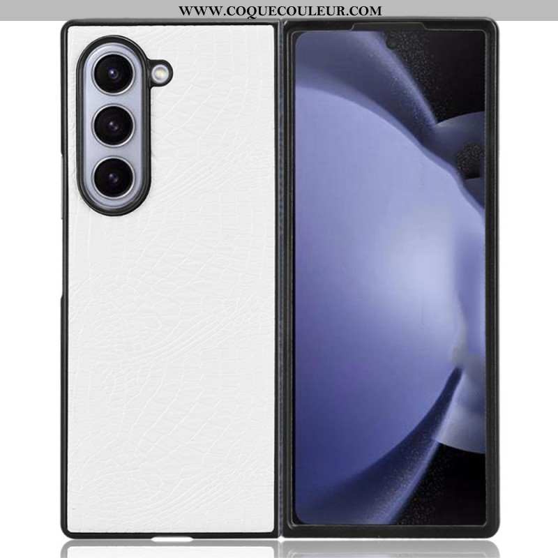 Coque Samsung Galaxy Z Fold 6 Effet Cuir