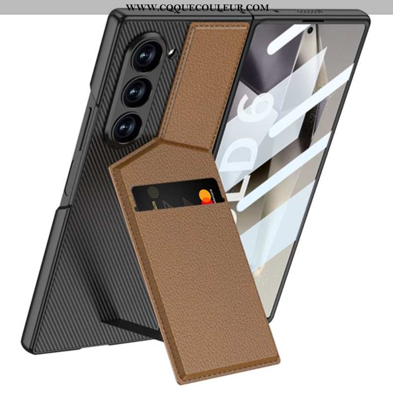 Coque Samsung Galaxy Z Fold 6 Porte-Cartes Support GKK