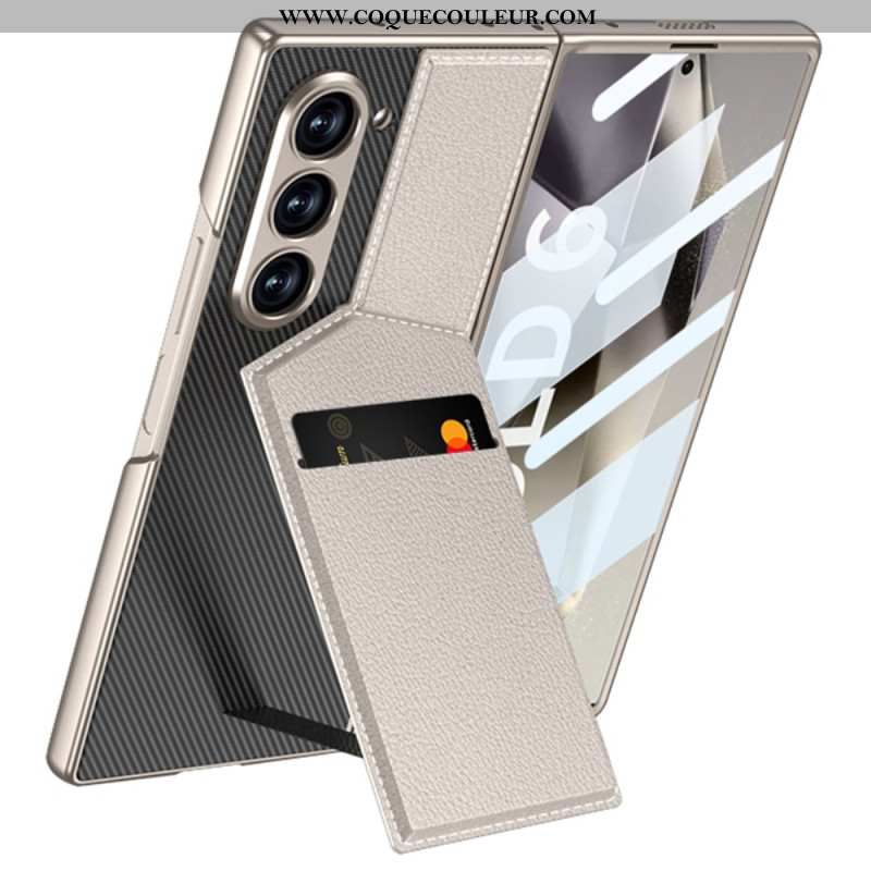 Coque Samsung Galaxy Z Fold 6 Porte-Cartes Support GKK