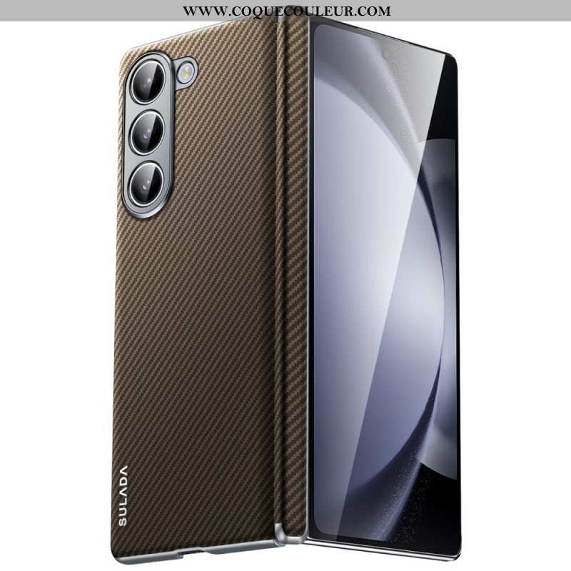 Coque Samsung Galaxy Z Fold 6 Simili Cuir Texturé SULADA