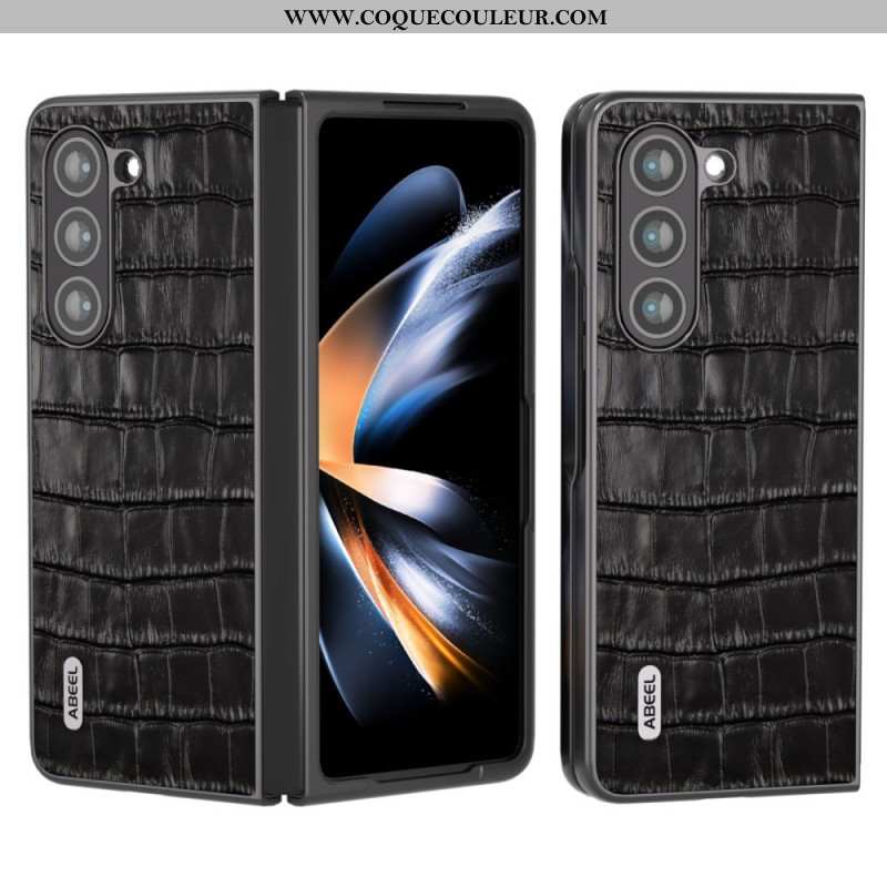 Coque Samsung Galaxy Z Fold 6 Texture Crcodile ABEEL