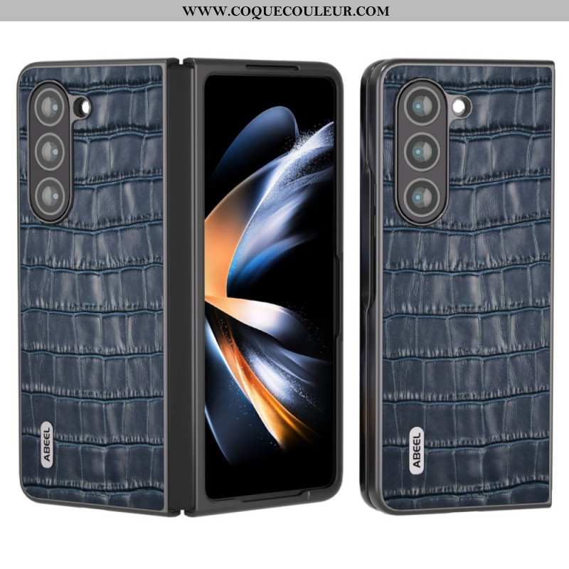 Coque Samsung Galaxy Z Fold 6 Texture Crcodile ABEEL