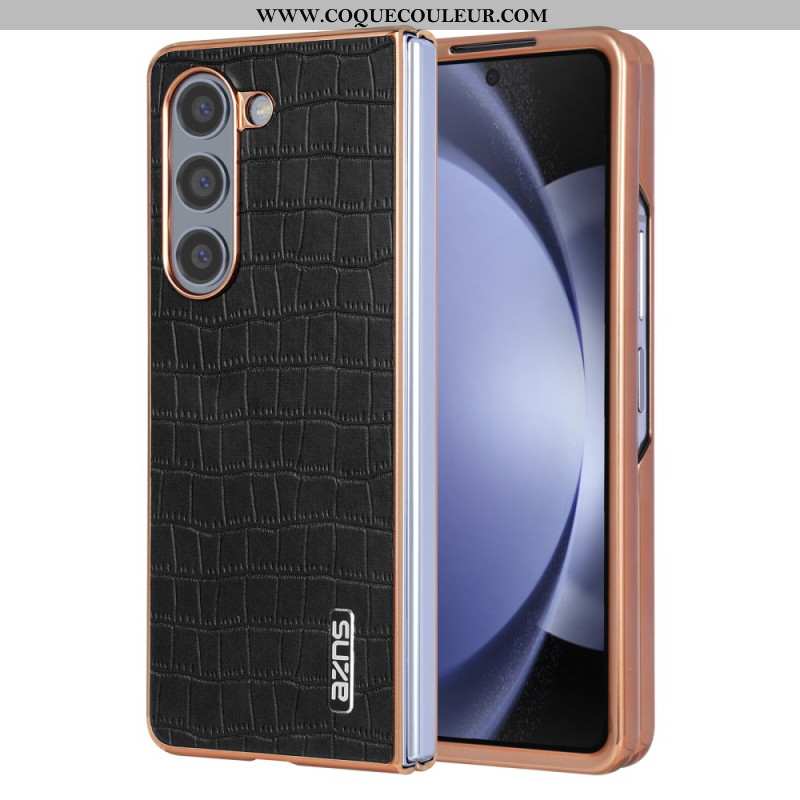 Coque Samsung Galaxy Z Fold 6 Style Cuir AZNS