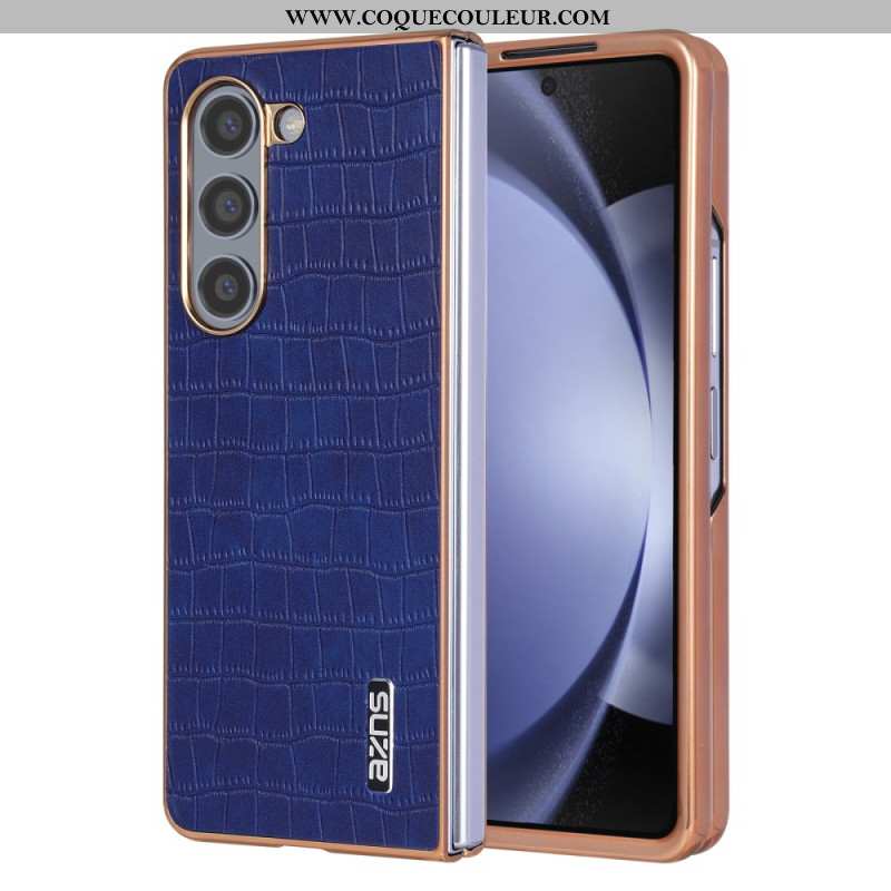 Coque Samsung Galaxy Z Fold 6 Style Cuir AZNS