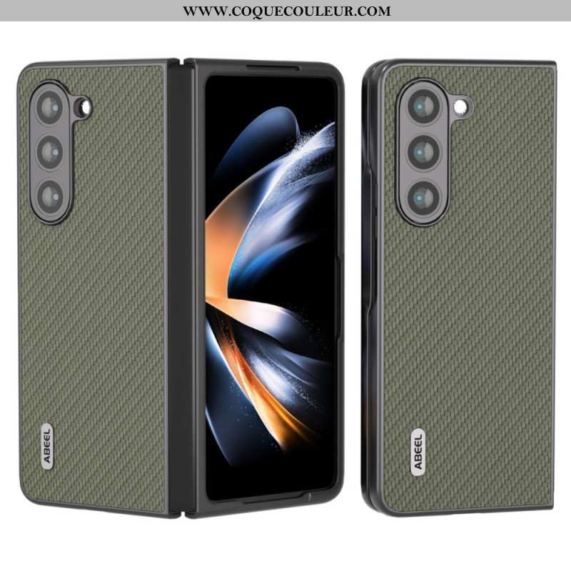 Coque Samsung Galaxy Z Fold 6 Texture Fibre Carbone ABEEL