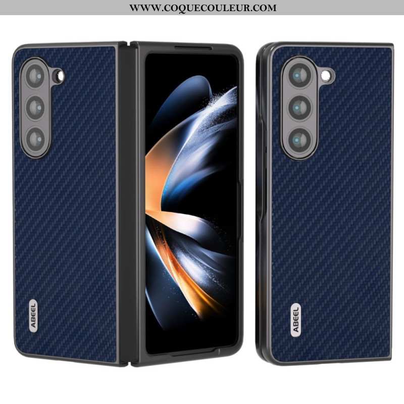 Coque Samsung Galaxy Z Fold 6 Texture Fibre Carbone ABEEL