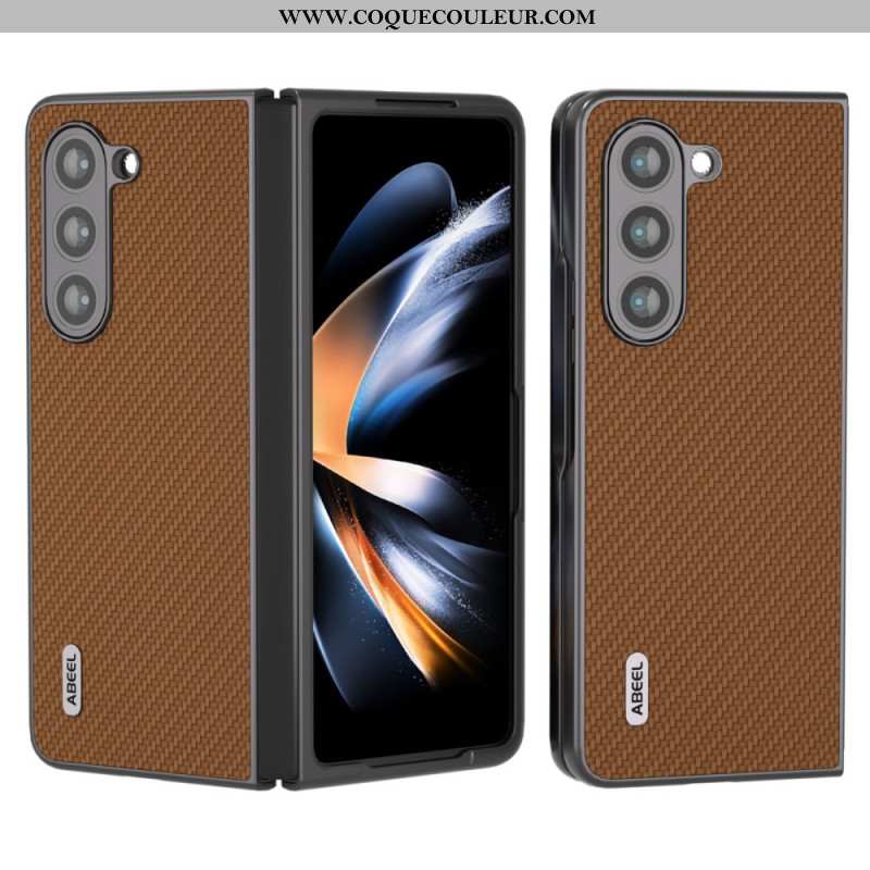 Coque Samsung Galaxy Z Fold 6 Texture Fibre Carbone ABEEL