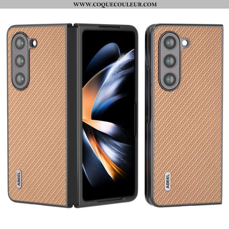 Coque Samsung Galaxy Z Fold 6 Texture Fibre Carbone ABEEL