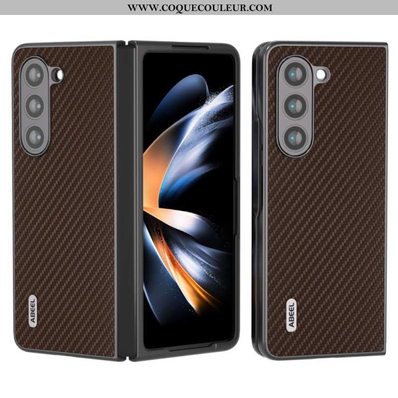 Coque Samsung Galaxy Z Fold 6 Texture Fibre Carbone ABEEL