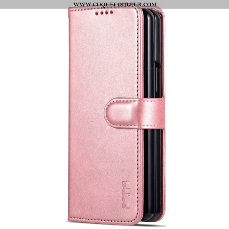 Housse Samsung Galaxy Z Fold 6 Style Cuir AZNS