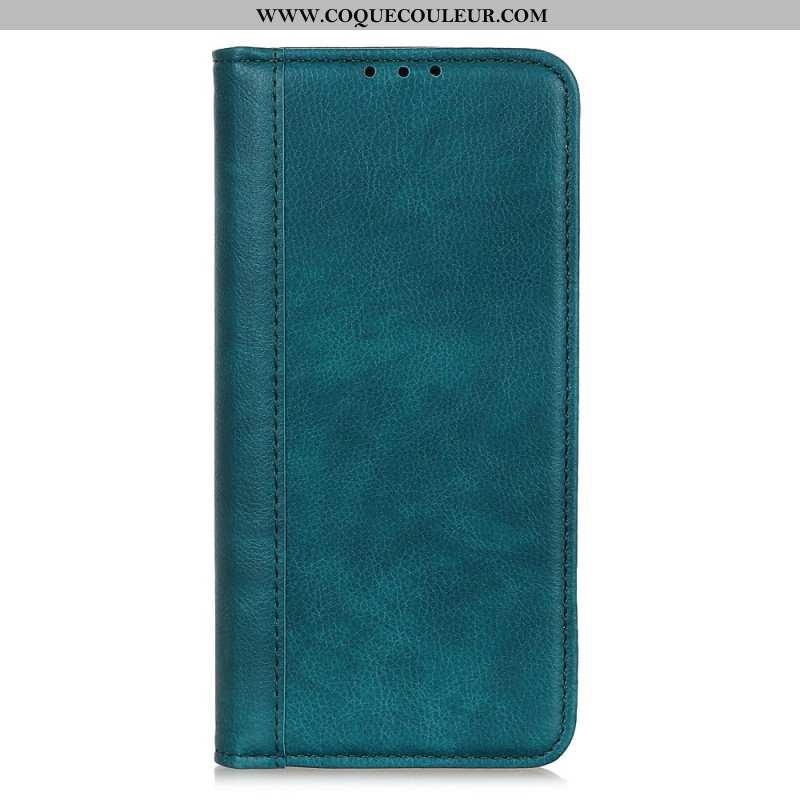 Flip Cover Sony Xperia 1 VI Cuir Fendu Vintage